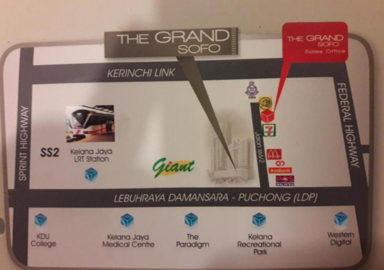 Appartamento Lily & Loft - The Grand Sofo, Petaling Jaya Esterno foto